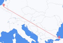 Flights from the city of Istanbul to the city of Brussels