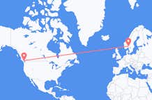 Flyreiser fra Nanaimo, til Oslo