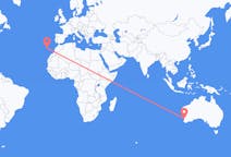 Flyrejser fra Perth, Australien til Funchal, Portugal