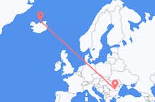 出发地 冰岛格里姆赛目的地 罗马尼亚布加勒斯特的航班