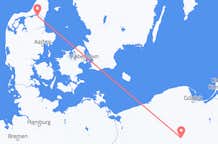 Flyrejser fra Bydgoszcz, Polen til Aalborg, Danmark