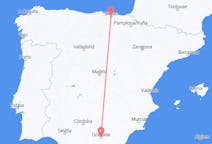 Vluchten van Bilbao, Spanje naar Granada, Spanje