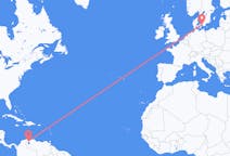 Flyreiser fra Maracaibo, til København