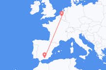 Vluchten van Granada, Spanje naar Brussel, België