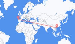 Flights from Haikou, China to Vigo, Spain