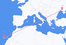 Flights from Kherson, Ukraine to Tenerife, Spain