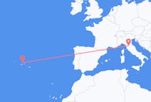Flights from Florence, Italy to Graciosa, Portugal