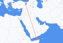 Flyreiser fra Bosaso, Somalia til Elazig, Tyrkia