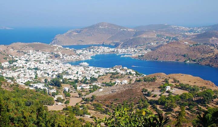 Guidet tur Patmos, strender, vindmøller, klostre og Chora