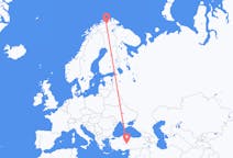 Flights from Lakselv, Norway to Nevşehir, Turkey