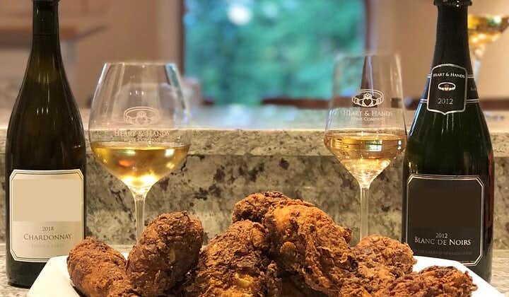 2-Hour Private Wine Tasting, Fried Chicken and Chocolate in London