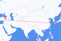 Flyreiser fra Miyazaki, Japan til Sanliurfa, Tyrkia
