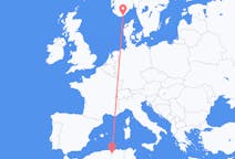 Flights from Sétif, Algeria to Kristiansand, Norway