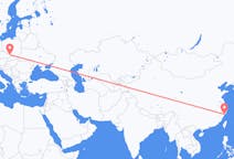 Flüge von Wenzhou, China nach Ostrau, Tschechien