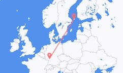 Flyreiser fra Mannheim, Tyskland til Mariehamn, Åland
