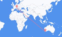 Flyreiser fra Albany, Australia til Verona, Italia
