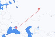 Fly fra Anapa til Yekaterinburg
