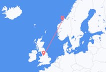 Flights from Kristiansund, Norway to Manchester, England