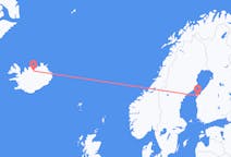 Рейсы из Акюрейри, Исландия в Вааса, Финляндия
