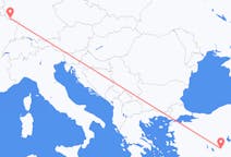 Loty z miasta Saarbrücken do miasta Konya