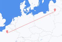 Flyrejser fra Kaunas til Paris