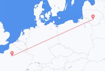 Flights from Kaunas in Lithuania to Paris in France