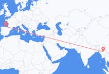 Flights from Mandalay to Santander