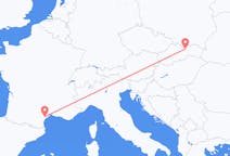 Flights from Béziers, France to Poprad, Slovakia