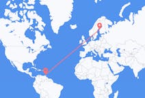 Flights from St George's, Grenada to Vaasa, Finland