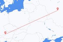 Fly fra Kaluga til Salzburg