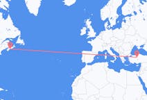 Flyrejser fra Halifax, Canada til Ankara, Tyrkiet