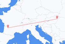 Flyrejser fra Debrecen, Ungarn til Bergerac, Frankrig