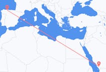 出发地 沙特阿拉伯出发地 艾卜哈目的地 西班牙Santiago del Monte的航班