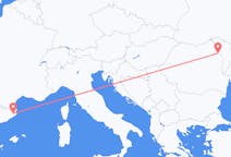 Flyreiser fra Girona, Spania til Iași, Romania