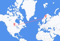 Flights from Winnipeg, Canada to Arvidsjaur, Sweden