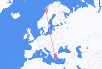 Flights from Hemavan, Sweden to Heraklion, Greece