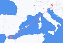 Flyrejser fra Al Hoceima til Ljubljana