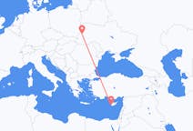 Flyreiser fra Lviv, Ukraina til Páfos, Kypros