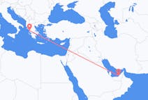 Flyrejser fra Abu Dhabi til Preveza