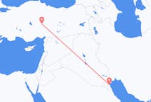 Flyreiser fra Kuwait, Kuwait til Kayseri, Tyrkia