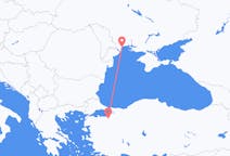 Vols depuis la ville d'Odessa vers la ville de Bursa