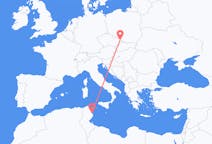 Flyreiser fra Monastir, Tunisia til Ostrava, Tsjekkia