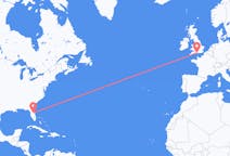 Flights from Orlando, the United States to Bournemouth, England