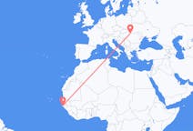 Flights from Ziguinchor, Senegal to Satu Mare, Romania