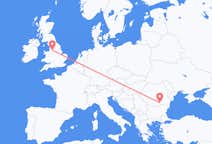 Flyg från Manchester, England till Bukarest, Rumänien