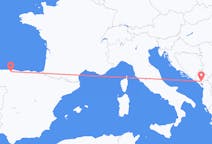 Flyrejser fra Podgorica til Santiago del Monte