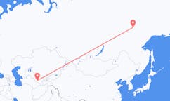 Fly fra Bukhara til Jakutsk