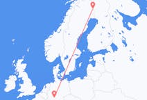 Vols de Pajala, Suède pour Francfort, Allemagne