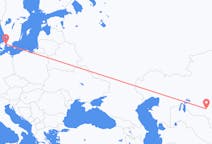 Loty z Kyzyłorda, Kazachstan do Kopenhagi, Dania