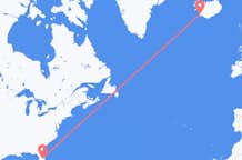 Flights from Orlando to Reykjavík